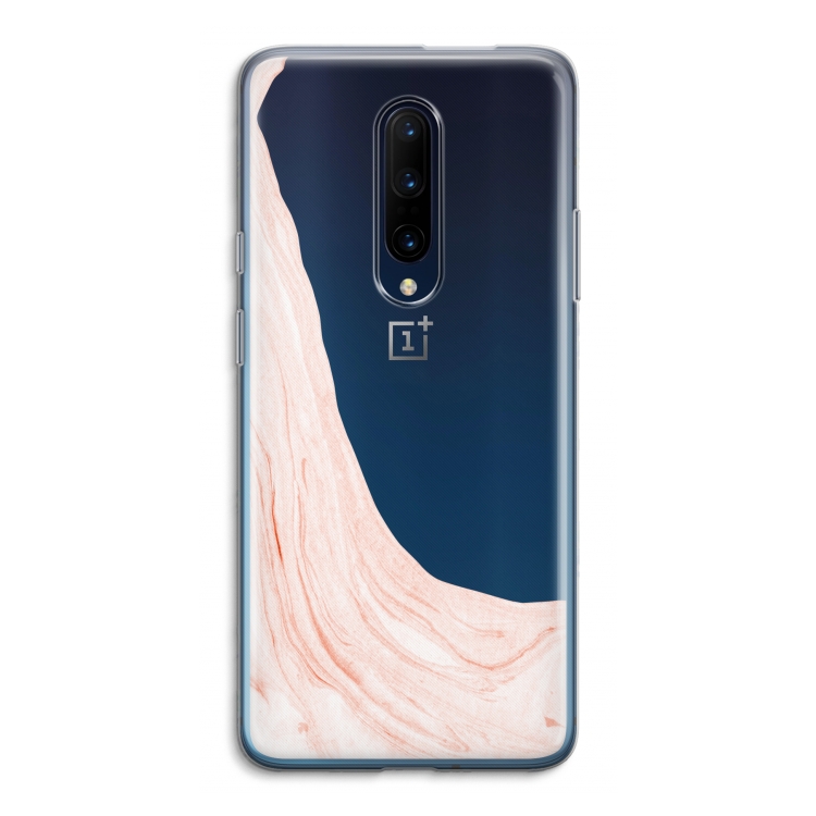 Peach bath: OnePlus 7 Pro Transparant Hoesje