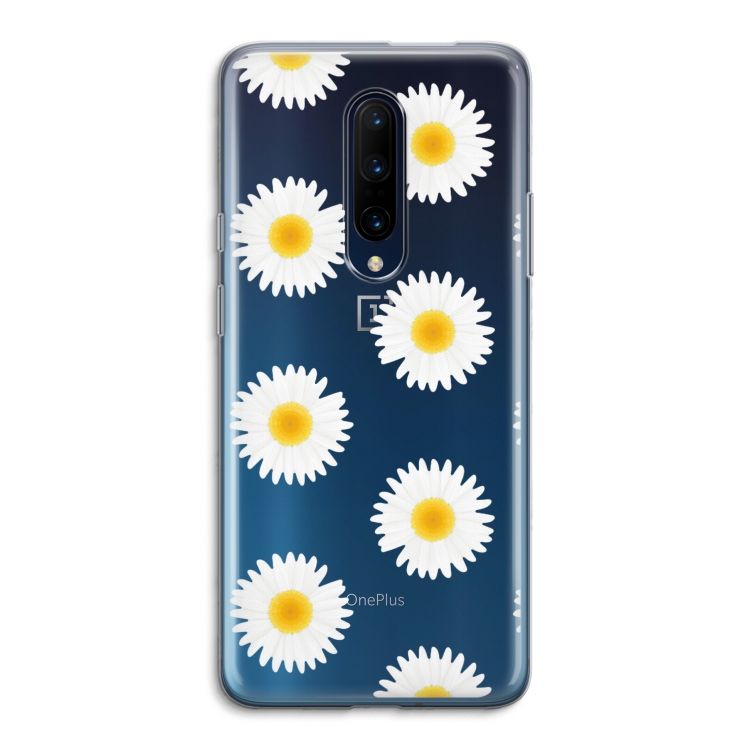 Margrietjes: OnePlus 7 Pro Transparant Hoesje