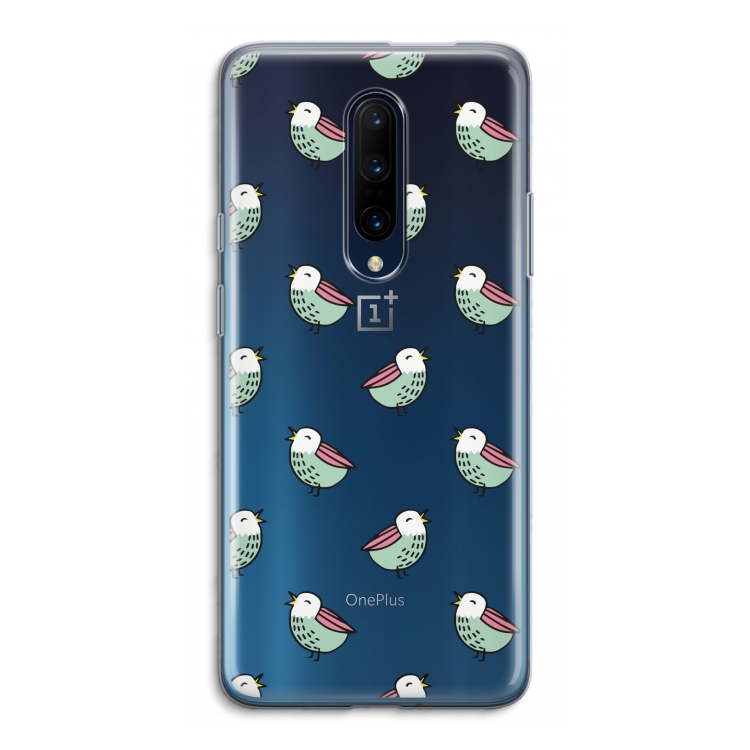 Vogeltjes: OnePlus 7 Pro Transparant Hoesje