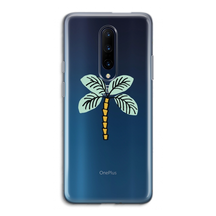 Palmboom: OnePlus 7 Pro Transparant Hoesje