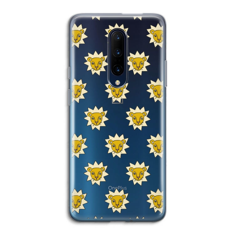 Leeuwenkoppen: OnePlus 7 Pro Transparant Hoesje