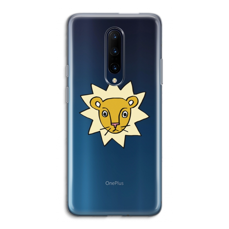 Kleine leeuw: OnePlus 7 Pro Transparant Hoesje