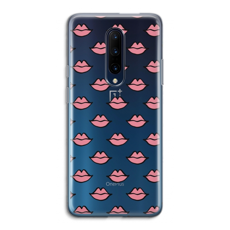 Lipjes: OnePlus 7 Pro Transparant Hoesje
