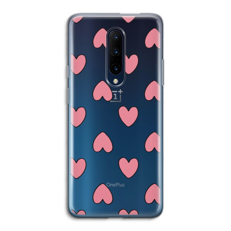 Ondersteboven verliefd: OnePlus 7 Pro Transparant Hoesje