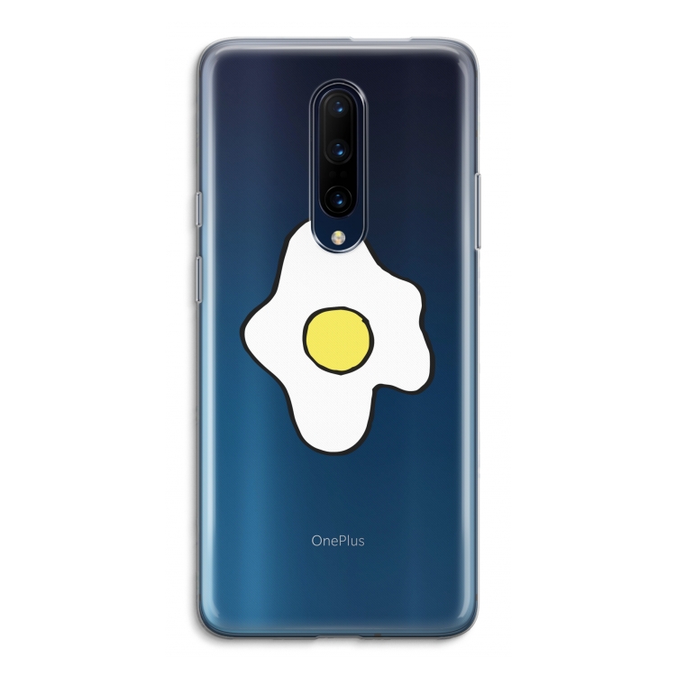 Spiegelei: OnePlus 7 Pro Transparant Hoesje