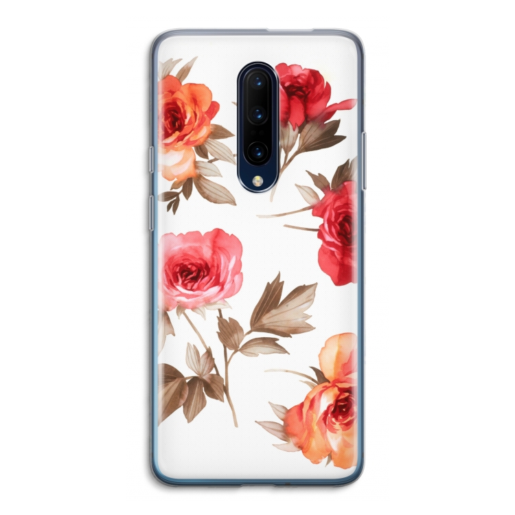 Roosjes: OnePlus 7 Pro Transparant Hoesje