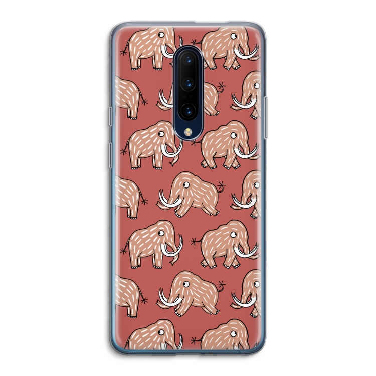 Mammoet: OnePlus 7 Pro Transparant Hoesje