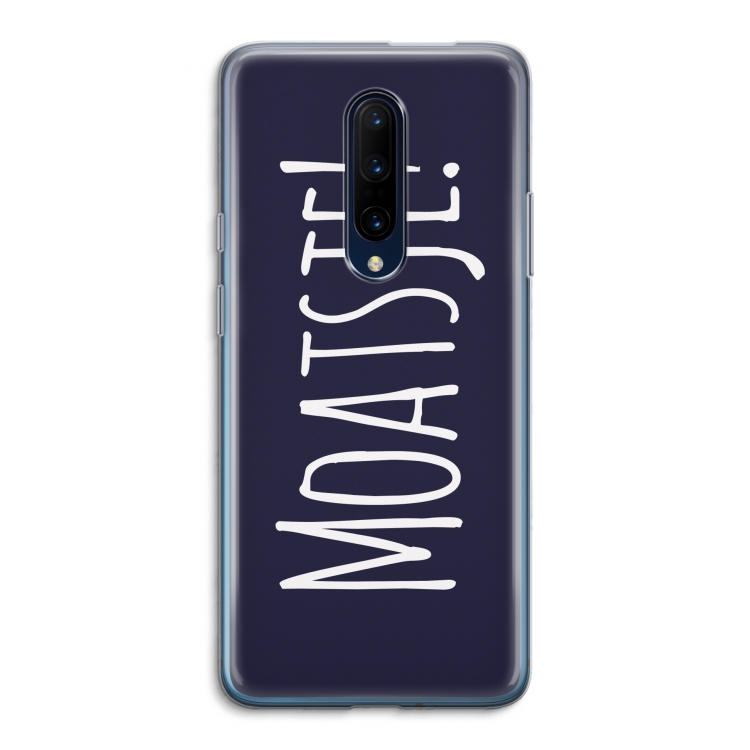 Moatsje!: OnePlus 7 Pro Transparant Hoesje