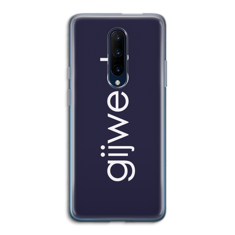 Gijweet: OnePlus 7 Pro Transparant Hoesje