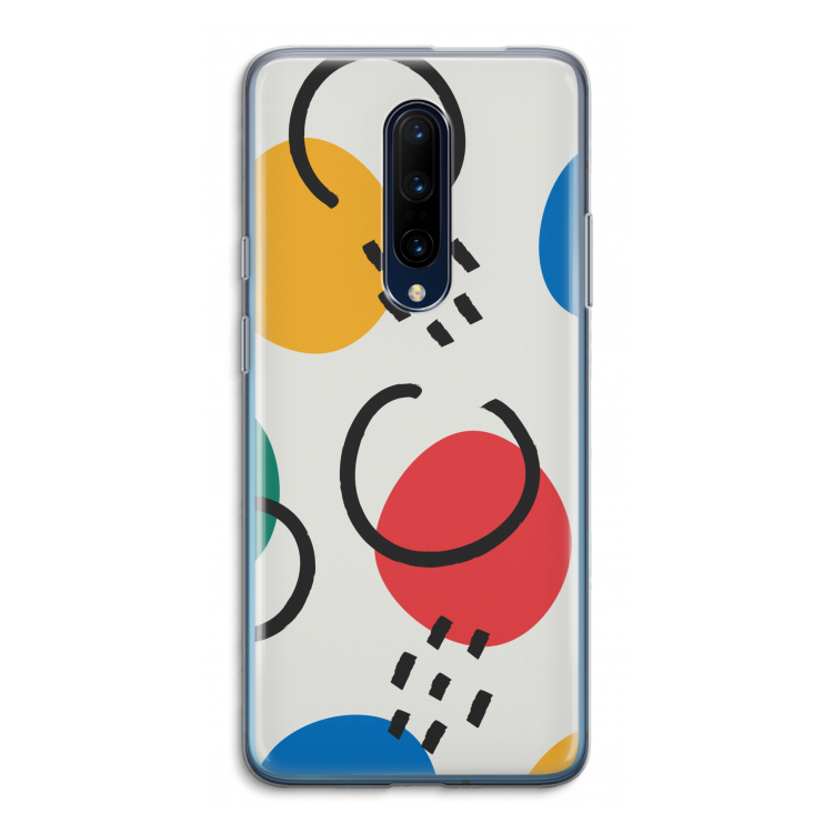 Illustratieve pop 3: OnePlus 7 Pro Transparant Hoesje