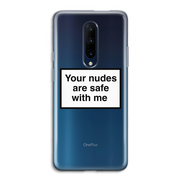 Safe with me: OnePlus 7 Pro Transparant Hoesje