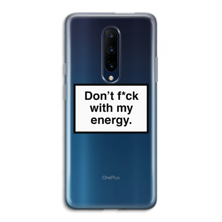 My energy: OnePlus 7 Pro Transparant Hoesje