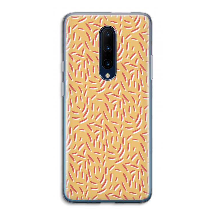 Camouflage: OnePlus 7 Pro Transparant Hoesje