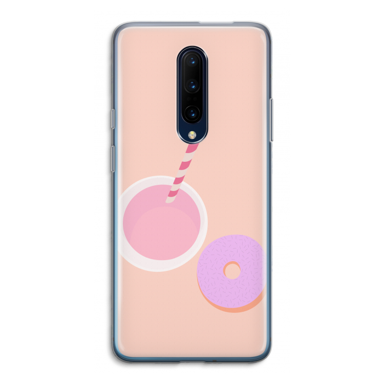 Donut: OnePlus 7 Pro Transparant Hoesje