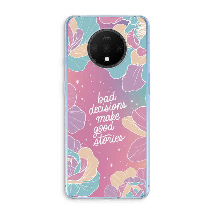 Good stories: OnePlus 7T Transparant Hoesje