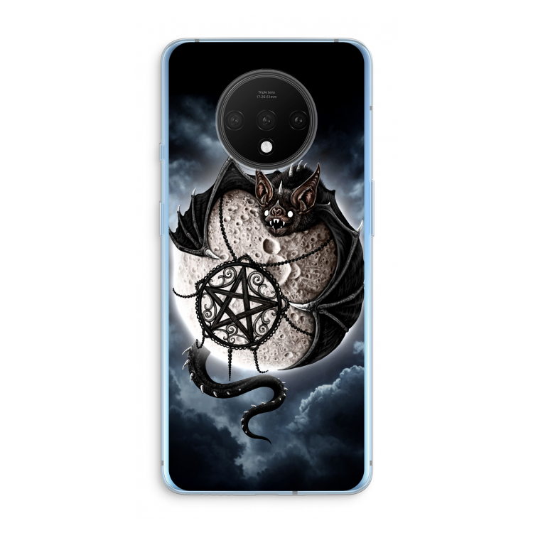 Volle maan: OnePlus 7T Transparant Hoesje