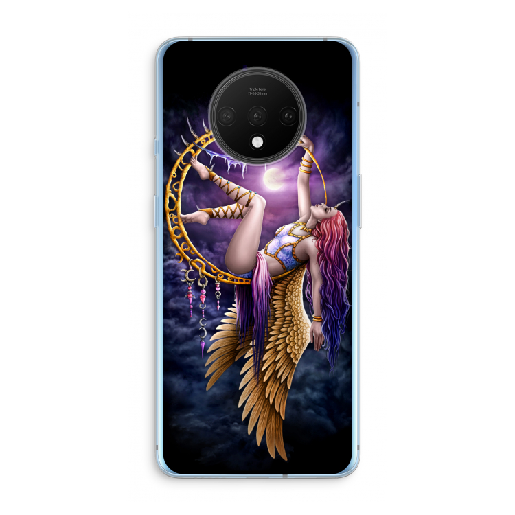 Aerial Angel: OnePlus 7T Transparant Hoesje