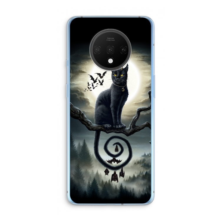 Moonlight Companions: OnePlus 7T Transparant Hoesje