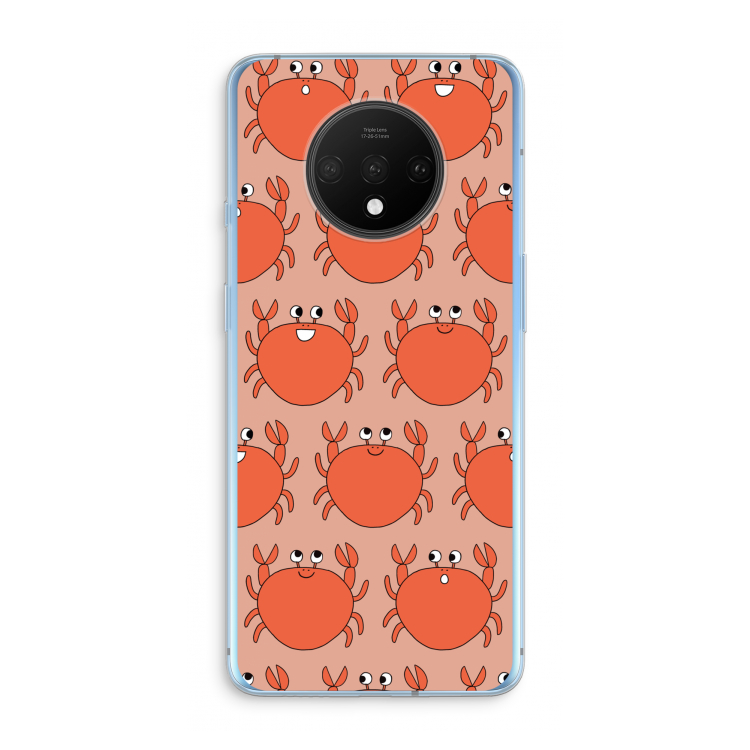 Krab: OnePlus 7T Transparant Hoesje