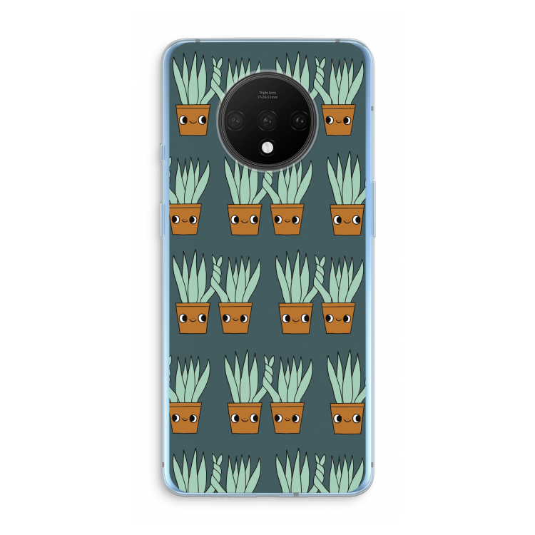 Sansevieria: OnePlus 7T Transparant Hoesje