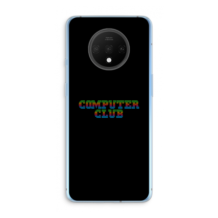 Retro: OnePlus 7T Transparant Hoesje