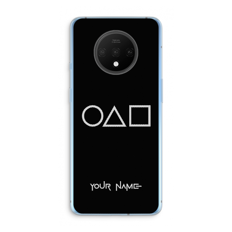 Squid Game: OnePlus 7T Transparant Hoesje