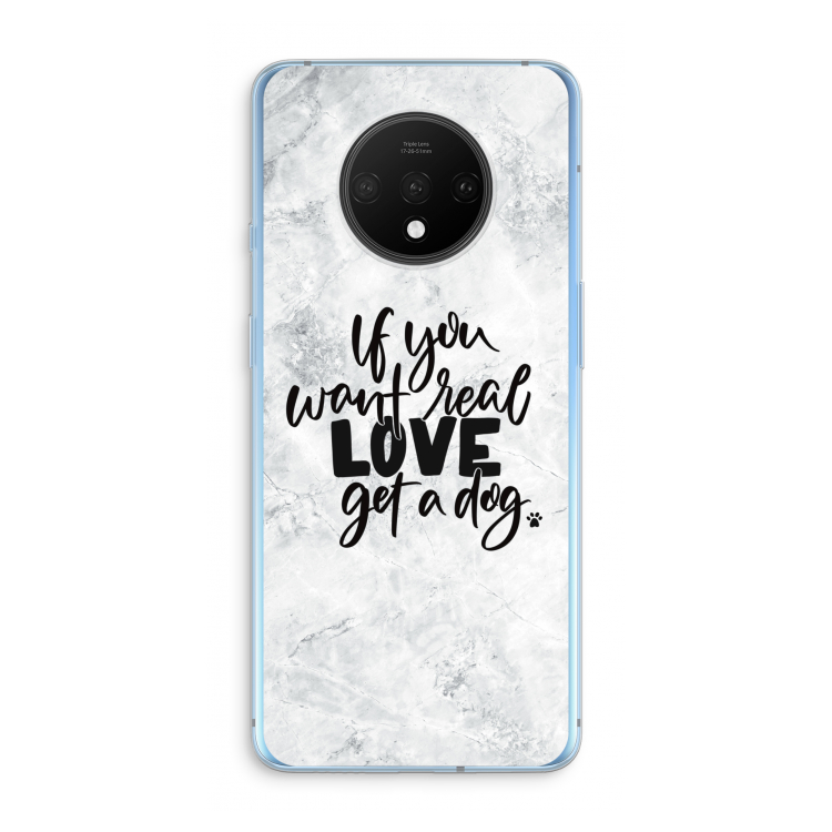Partner in crime: OnePlus 7T Transparant Hoesje