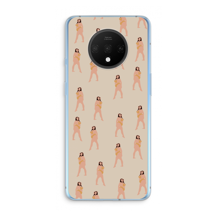 You're so golden: OnePlus 7T Transparant Hoesje