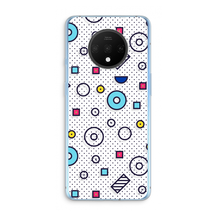 8-bit N°9: OnePlus 7T Transparant Hoesje