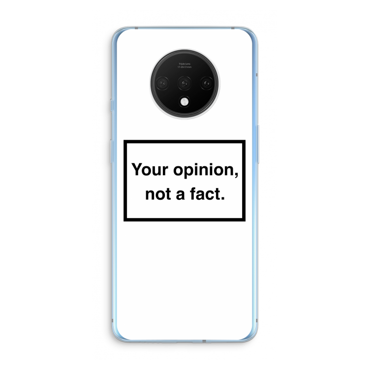 Your opinion: OnePlus 7T Transparant Hoesje