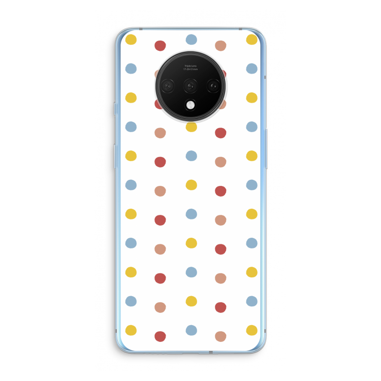 Bollen: OnePlus 7T Transparant Hoesje