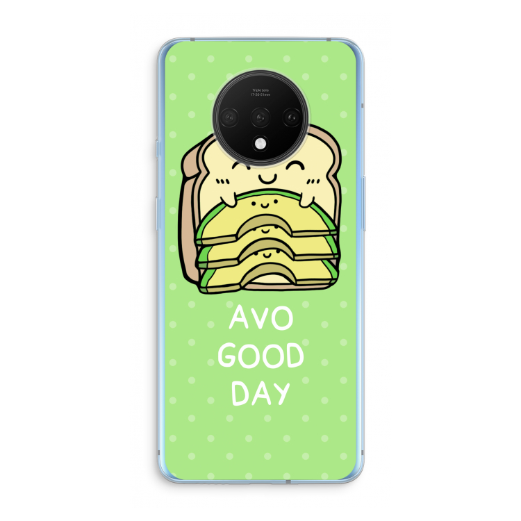 Avo Good Day: OnePlus 7T Transparant Hoesje