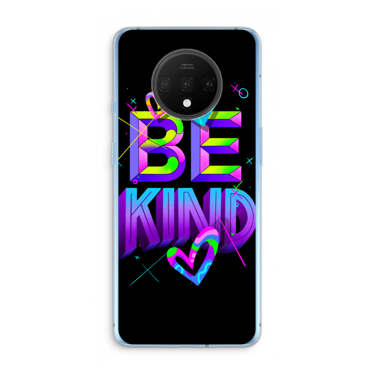 Be Kind: OnePlus 7T Transparant Hoesje