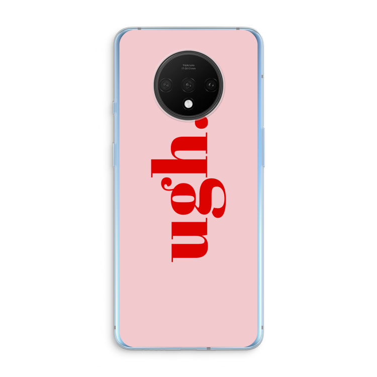 Ugh: OnePlus 7T Transparant Hoesje