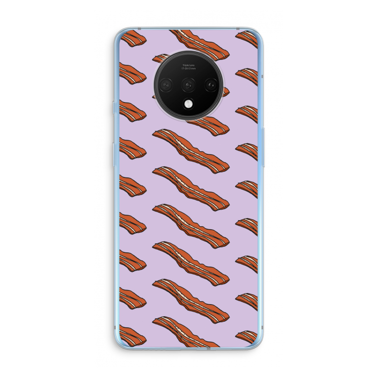 Bacon to my eggs #2: OnePlus 7T Transparant Hoesje