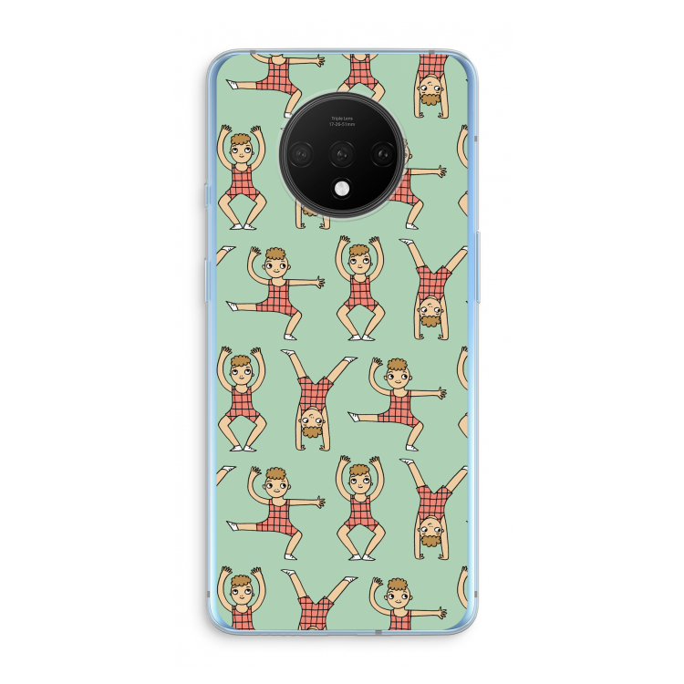 Gymboys: OnePlus 7T Transparant Hoesje