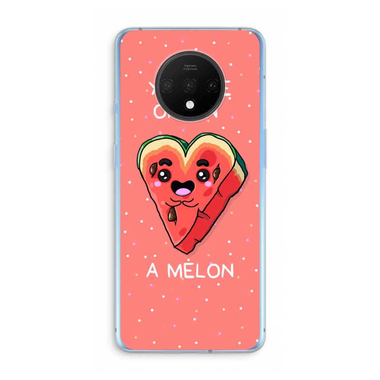 One In A Melon: OnePlus 7T Transparant Hoesje