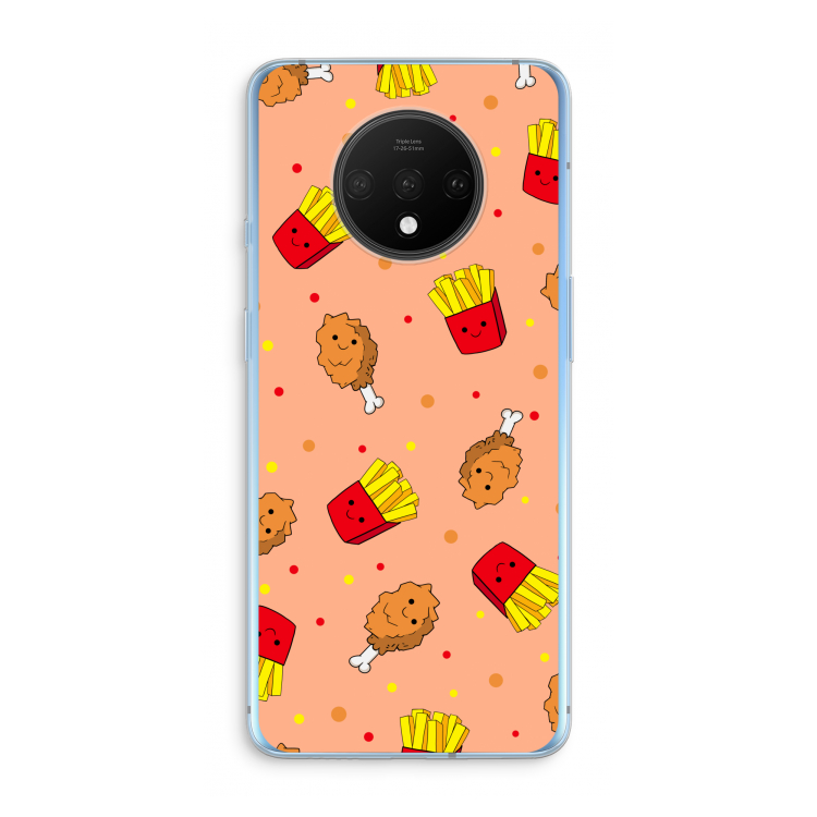 Chicken 'n Fries: OnePlus 7T Transparant Hoesje