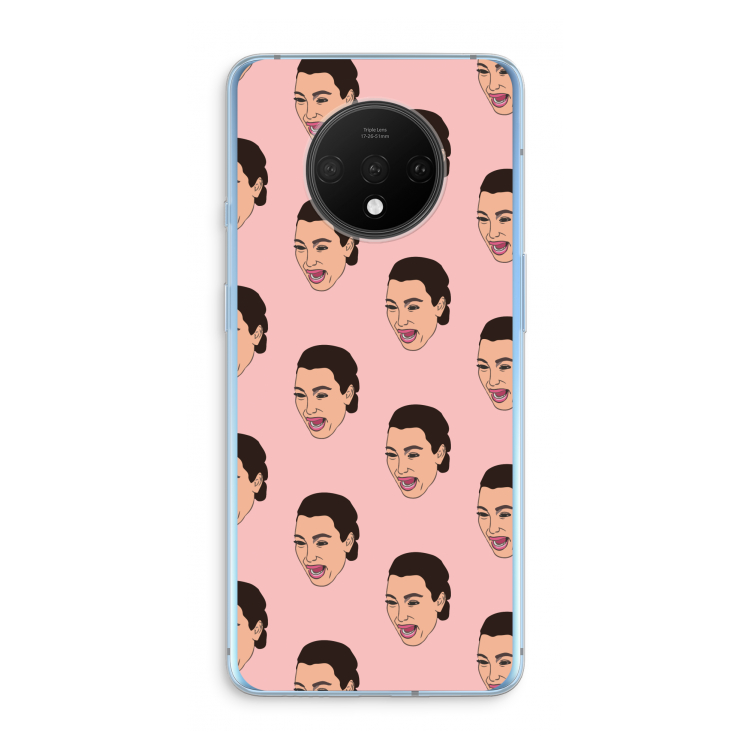 Ugly Cry Call: OnePlus 7T Transparant Hoesje
