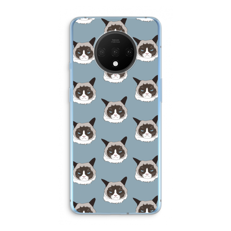 It's a Purrr Case: OnePlus 7T Transparant Hoesje