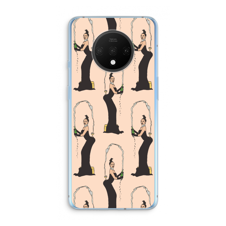 Pop Some Kim: OnePlus 7T Transparant Hoesje