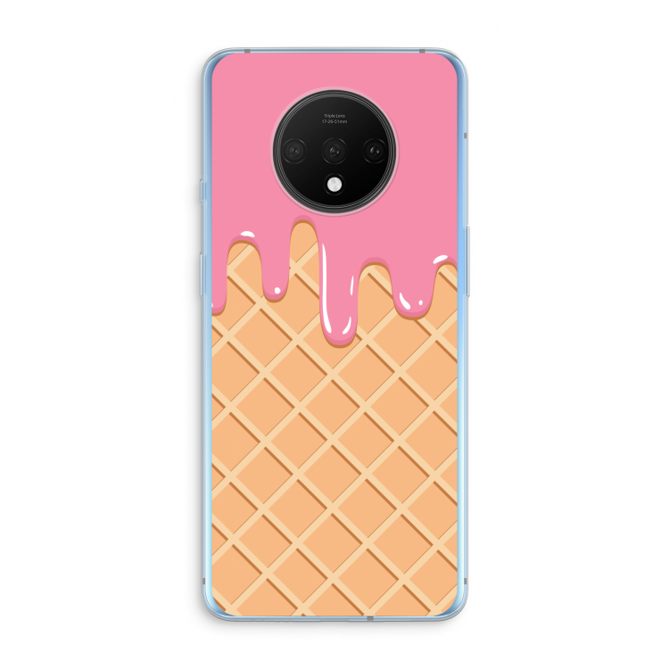 Ice cream: OnePlus 7T Transparant Hoesje