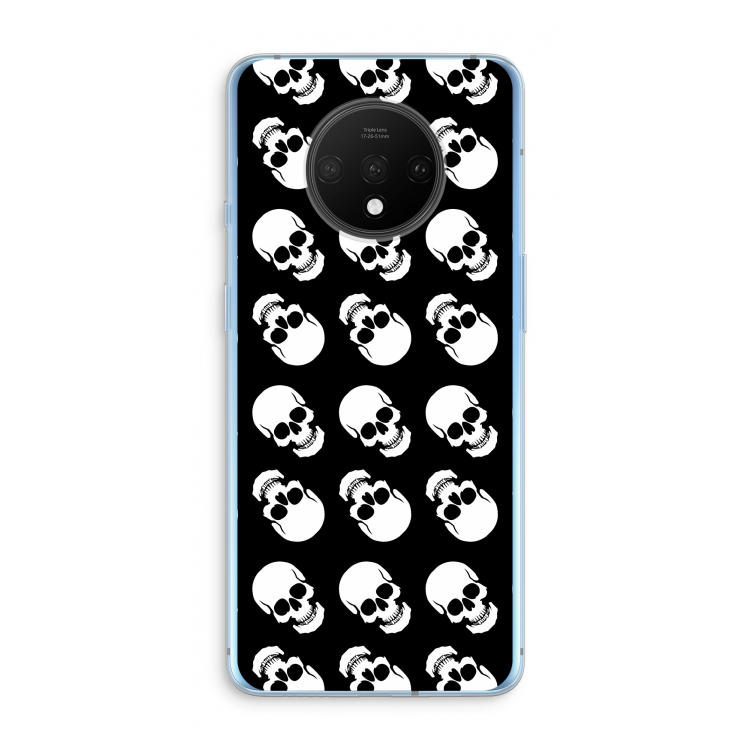Musketon Skulls: OnePlus 7T Transparant Hoesje