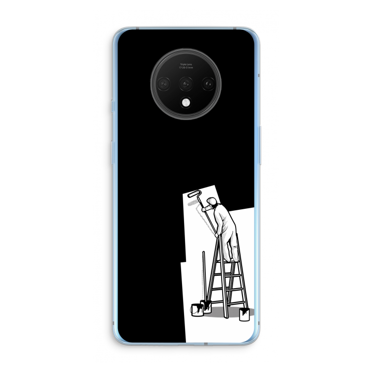 Musketon Painter: OnePlus 7T Transparant Hoesje