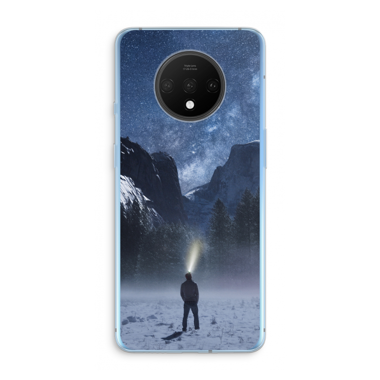 Wanderlust: OnePlus 7T Transparant Hoesje