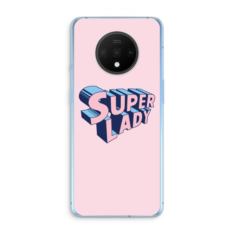 Superlady: OnePlus 7T Transparant Hoesje