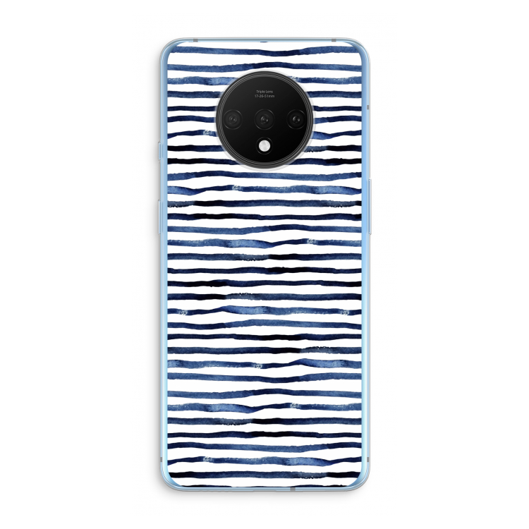 Verrassende lijnen: OnePlus 7T Transparant Hoesje