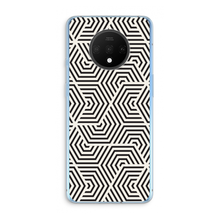 Magic pattern: OnePlus 7T Transparant Hoesje