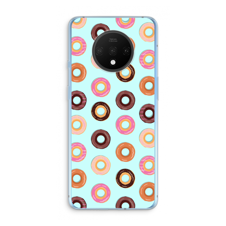 Donuts: OnePlus 7T Transparant Hoesje