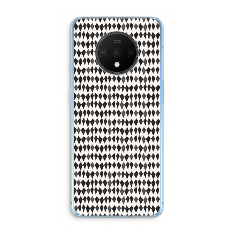 Crazy shapes: OnePlus 7T Transparant Hoesje